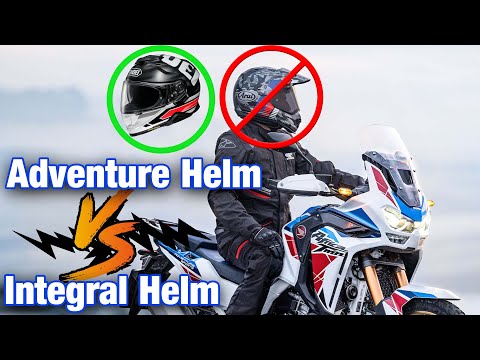 Adventure Helm VS Integral Helm | Warum Integralhelme zu 99% besser ist!