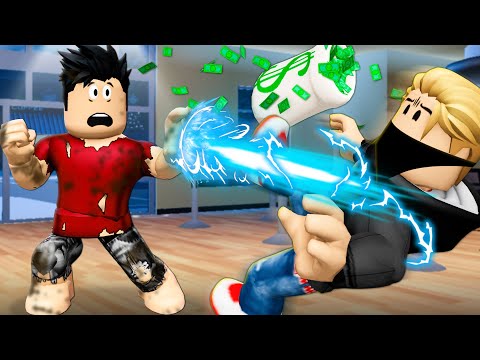 How He Became A SUPERHERO! (A Roblox Movie)