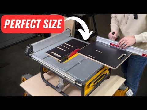 Every Jobsite Table Saw NEEDS This Miter Sled l Woodpeckers StealthStop Miter Sled