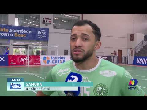 Chapecoense Futsal recebe o São João com reforço campeão mundial