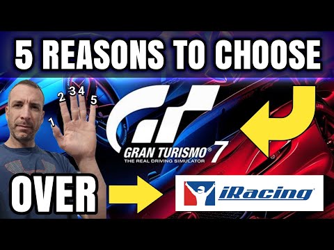 5 Reasons to Choose GT7 (PSVR2) over iRacing for Your Sim Racing Fix