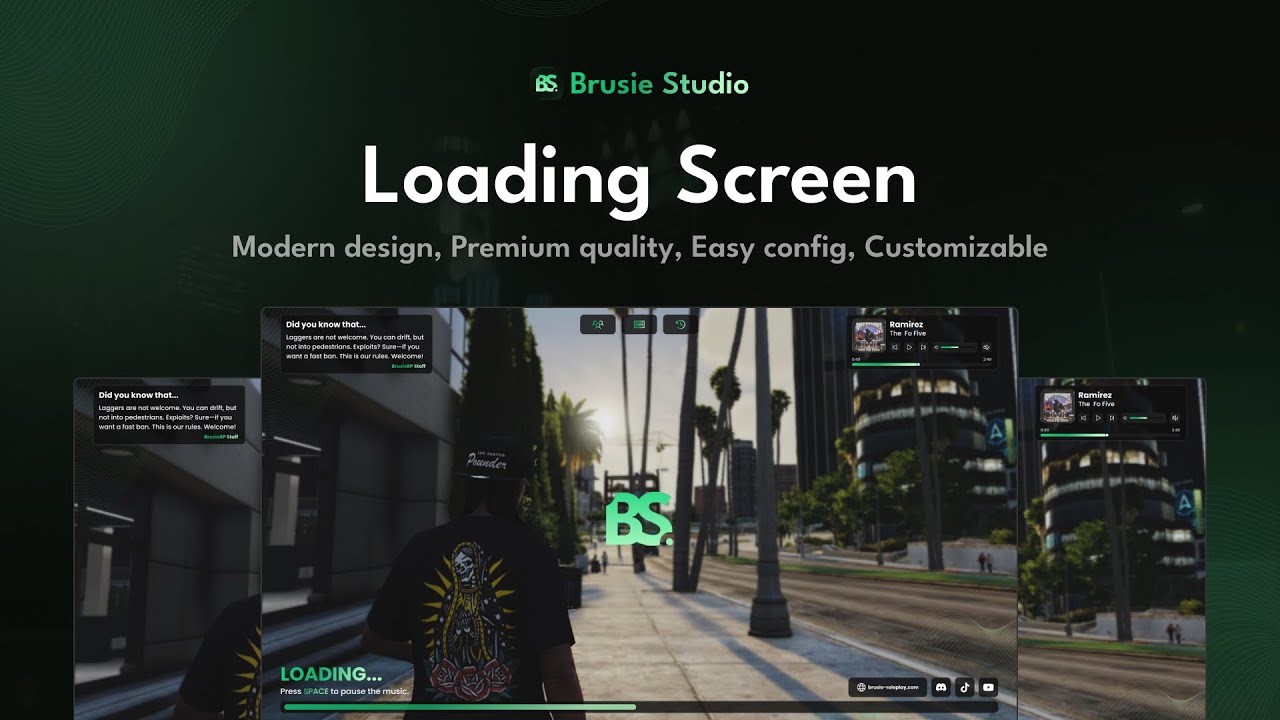 Loading Screen | [ESX/QBCORE/QBOX/STANDALONE] [PAID] thumbnail 2