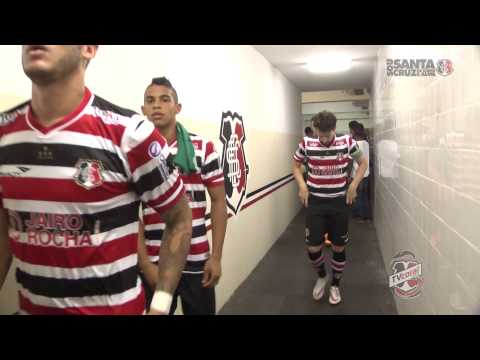 TV Coral -  BASTIDORES - Santa Cruz 4x0 Central - PE 2015