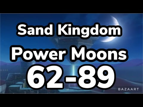 [Super Mario Odyssey] Sand Kingdom Post Game Power Moons 62 - 89 Guide