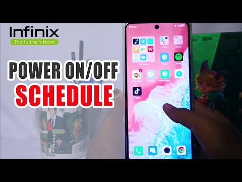 How To Set Auto Power Off/On Infinix Note 30 NFC/Note 30 Pro