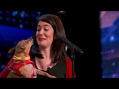 PAM & CASPER THE **SINGING DOG** - **WITHOUT YOU**    AGT   HD
