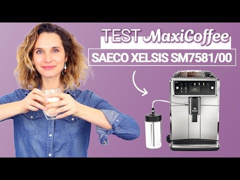 SAECO XELSIS SM7581/00 | Machine à café automatique | Le Test MaxiCoffee