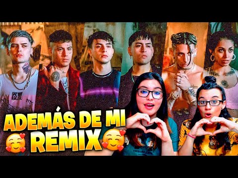 ADEMÁS DE MÍ 😍REMIX😍 Rusherking, Tiago PZK, KHEA, LIT Killah, Duki, Maria Becerra | REACCIÓN❤️