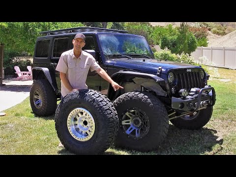 Bigger Tires with Bead Lock Wheels AND LESS WEIGHT! Vision F-Manx and 38" Patagonia
