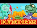 10 Little Dinosaurs Ten Little Dinosaurs Nursery Rhymes Super Simple Songs 10 Dinosaurs Song