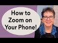 Zoom On Your Phone Joining With Zoom IPhone App 2021