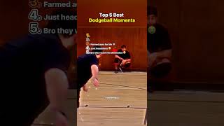 Top 5 Best Dodgeball Moments 😭 #tiktok #best