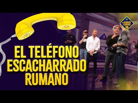 El “teléfono escacharrado rumano” con Santiago Segura y Ernesto Sevilla - El Hormiguero
