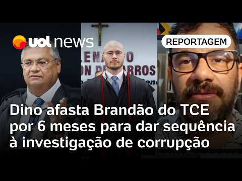 Dino afasta Brandão do TCE por 6 meses para dar sequência à investigação de corrupção no MA |Madeiro