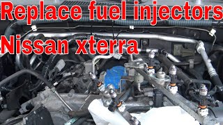 How To Change Fuel Injectors In 2005-2015 Nissan Xterra 4.0L V6