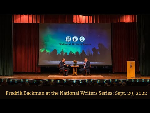 Fredrik Backman, Author of "A Man Called Ove" and "The Winners" Joins the National Writers Series