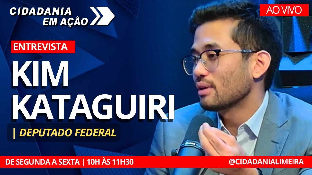 #AOVIVO: Kim Kataguiri, deputado federal, e Rafa Minato | CIDADANIA EM AÇÃO | 22/07/26