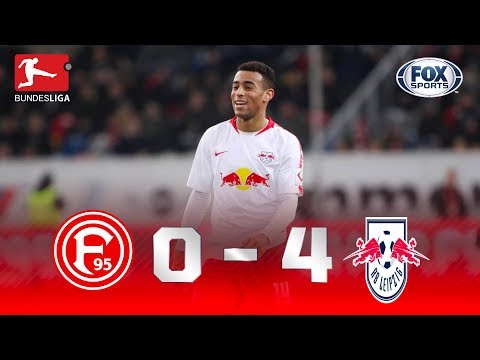 Fortuna Düsseldorf - RB Leipzig [0-4] | GOLES | Jornada 19 | Bundesliga
