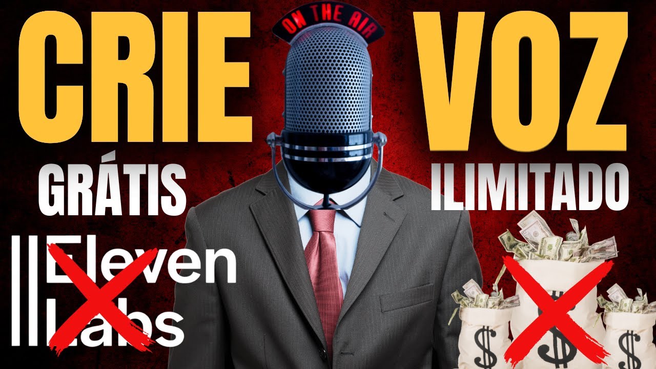 ❌CANCELE❌ O ElevenLabs ✔NOVA  IA GRÁTIS E ILIMITADA PARA CLONAR  E CRIAR VOZES NEURAL