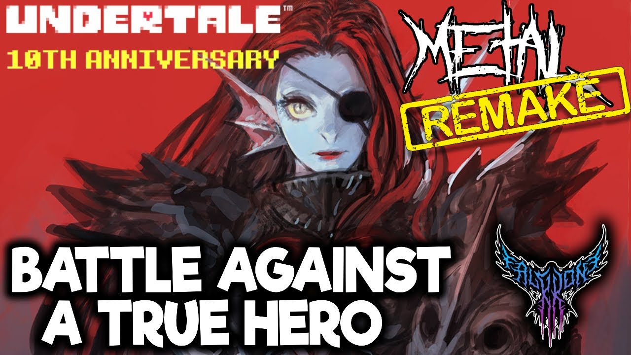 UNDERTALE Anniversary - Battle Against a True Hero 【Intense Symphonic Metal Cover】