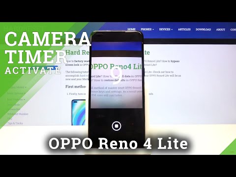 How to Set Camera Timer in OPPO Reno 4 Lite – Camera Settings