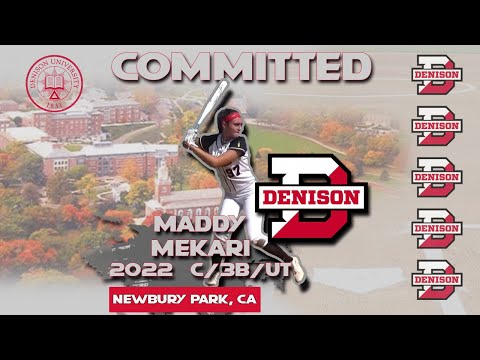 2022 Maddy Mekari Committed to Denison University