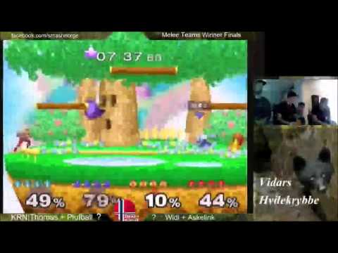 Vidars Hvilekrybbe - Melee Doubles LF - Widl & Askeflink vs DJ Black & Bæra