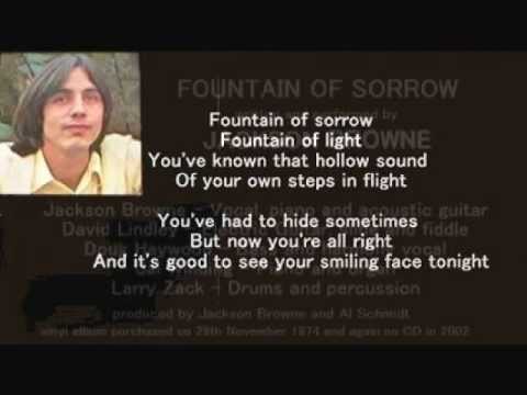 Jackson Browne - Fountain Of Sorrow ( + lyrics 1974)