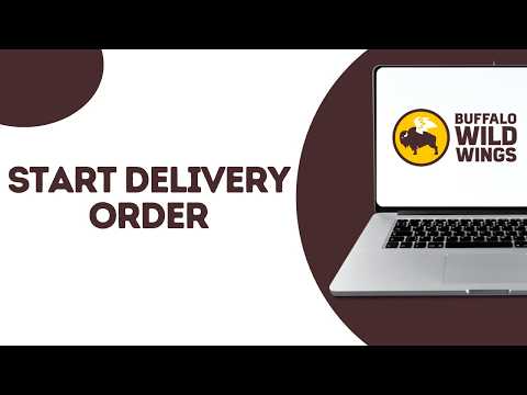 How To Start Delivery Order On Buffalo Wild Wings ?