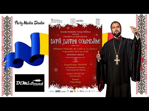 Concert caritabil-Dupa Datini Colindam 2019/Corul Canticum /MihailBuca&TRoNoS / PartyMediaStudio/4K
