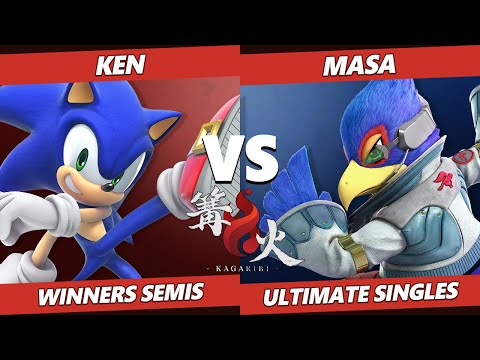 Kagaribi 1 Winners Semis - SBI｜KEN (Sonic) Vs. MASA (Falco) Smash Ultimate SSBU