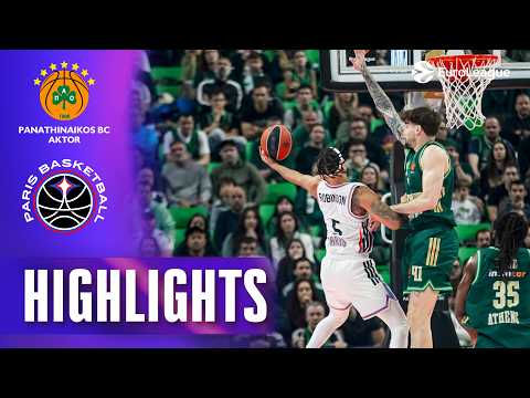 HAYES-DAVIS, From HERO to … | Panathinaikos - Paris | R29 BASKETBALL HIGHLIGHTS 2025-26