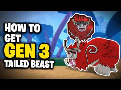 How to GET GEN 3 TAILED BEASTS FAST in SHINDO LIFE Roblox