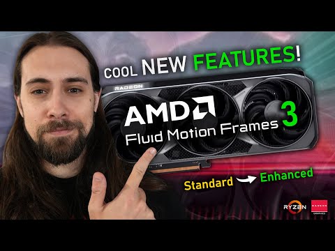 AMD Fluid Motion Frames 3 is NOW HERE?! Look at these NEW FEATURES!!