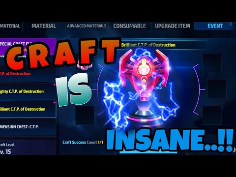 CRAFT EVENT is *INSANE*..!! Mighty Destruction Pulls..!! December Event // Marvel Future Fight  mff