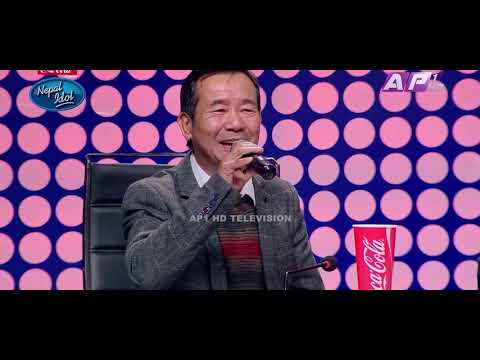 Mathi Mathi Sailungema | Shila Bdr Moktan live in Nepal Idol S3