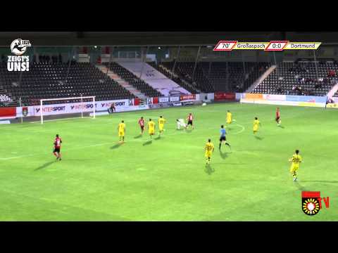 5. Spieltag: SG Sonnenhof Großaspach gegen Borussia Dortmund II - Das Spiel