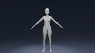 Stylized Female Body Base video thumbnail