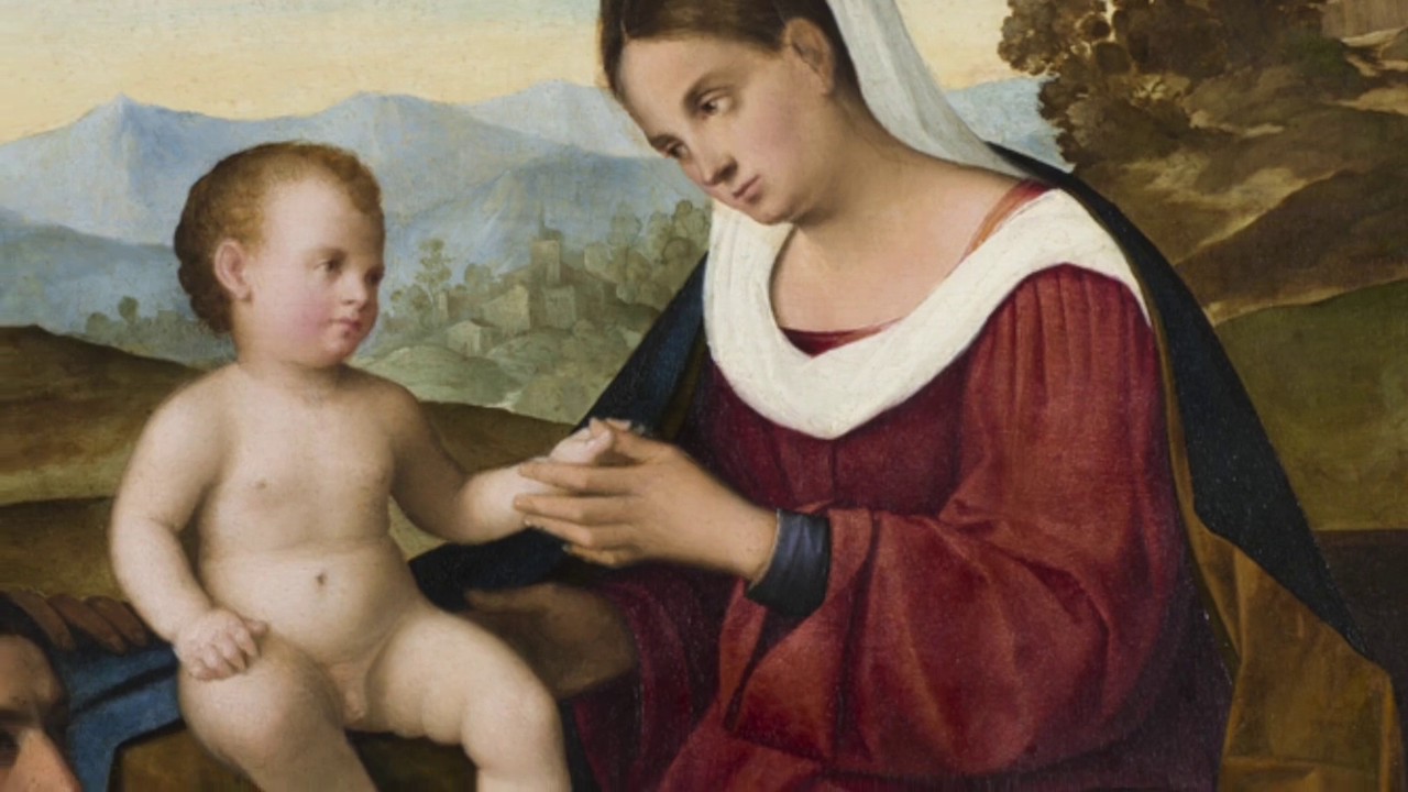 Object of the Month: The Holy Family with a Donor in a Landscape, Pier Francesco Bissolo