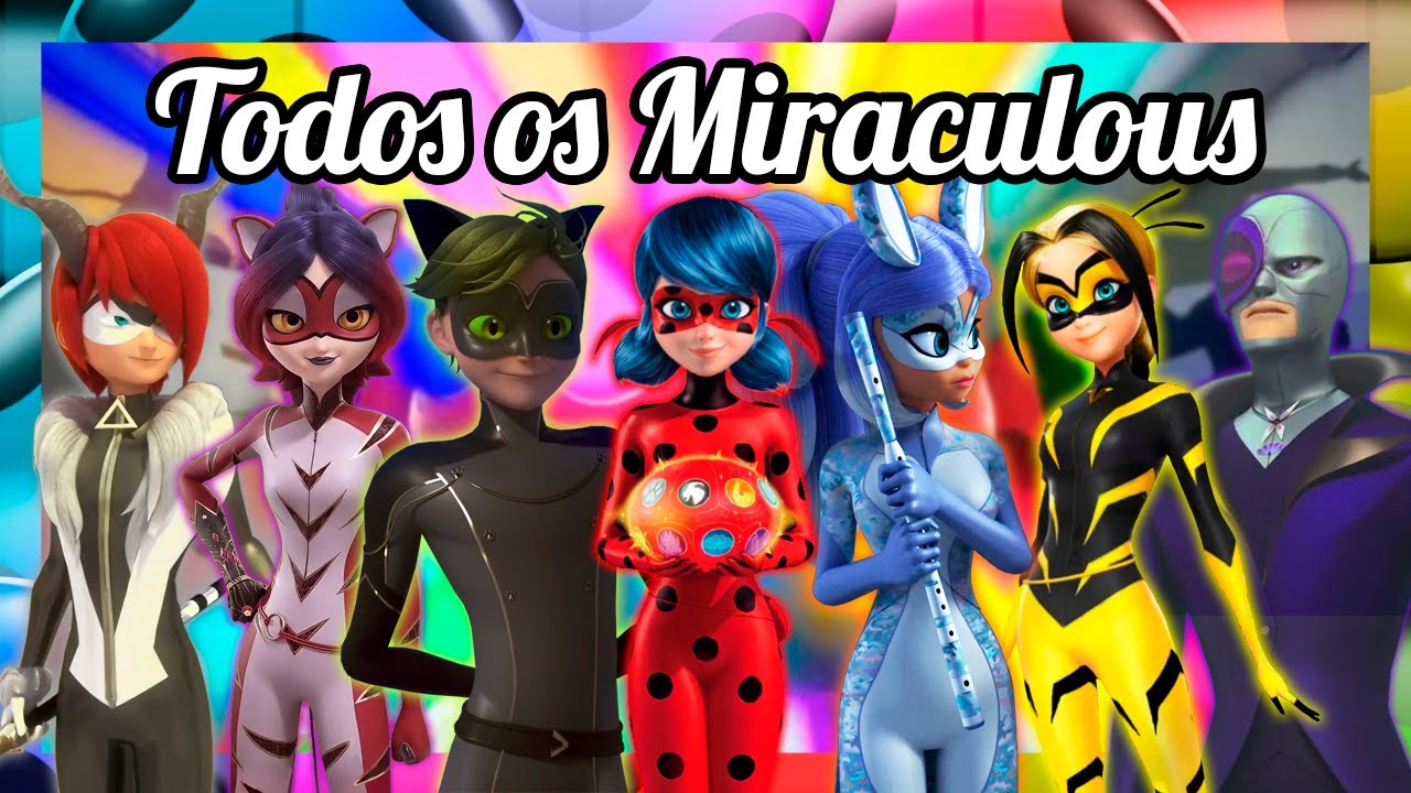 TODOS OS MIRACULOUS E KWAMIS da Caixa Chinesa