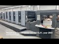 5 Color Heidelberg Speedmaster CD 102 5LX1 Year 2008 Offset Printing Machine