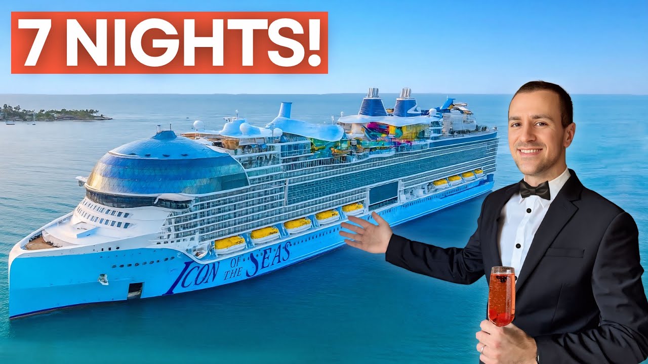168 Hours on the World’s LARGEST Cruise Ship — ICON of the Seas