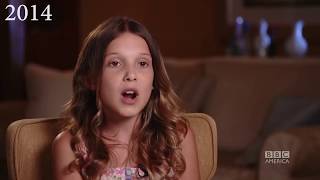 Millie Bobby Brown&#39;s voice through the years (2012-2017)