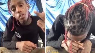 Famous Dex Popped 2 XAN&#39;s, A PERK, PULLED on a BLUNT and Fell ASLEEP LIVE on Instagram