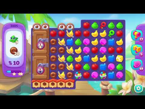 Wildscapes level 3105 No Boosters 🐼 Gameplay Walkthrough Playrix