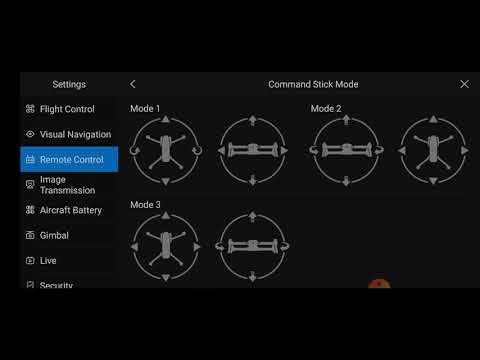 Приложение Autel Explorer. Настройки. Вкладка remote control