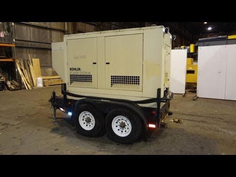 Used- Kohler 54 kW standby (50 kW prime) rated diesel generator set - Stock# 44571001