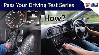 How to drive a manual car - Driving lesson with cl