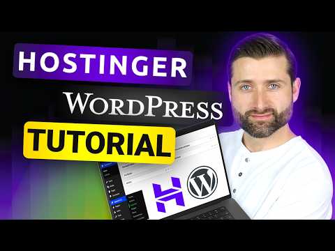 Hostinger WordPress Tutorial for Beginners | Step-by-Step Guide!