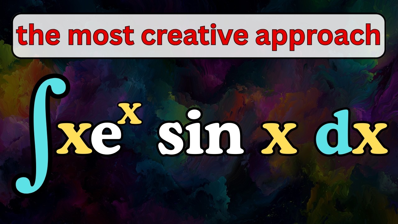 you won't believe how we are going to evaluate this integral!
